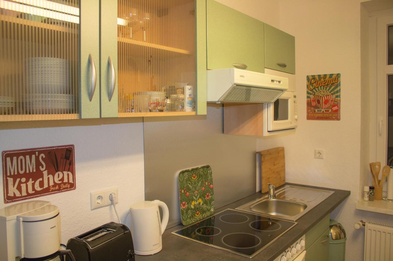 Ferienwohnung Vier Findlinge Thale Exterior photo